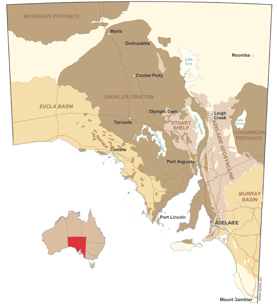 South Australian Provinces