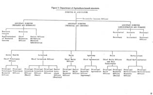 Department of Agriculture - Structure