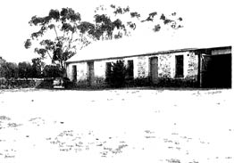 Old farm building at Turretfield