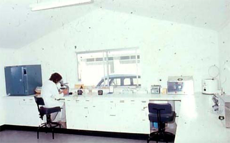 The new Isolation unit laboratory