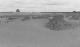 Soil erosion at Mindarie 1967