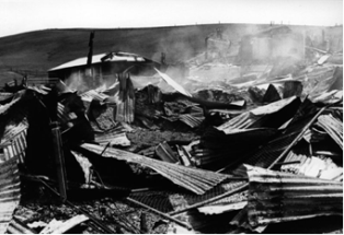 Damage to property and livestock after the 1983 Ash Wednesday fires was extensive