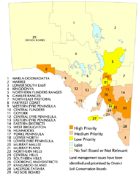 Soils Boards District Maps