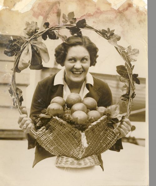 Miss C Dennis on steam ship Ballarat 1934